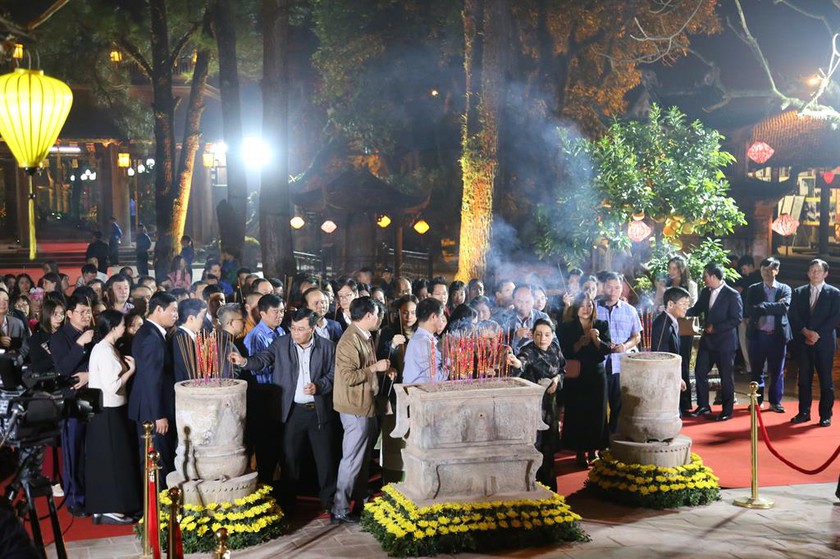 Hải Ph&ograve;ng Khai hội m&ugrave;a Xu&acirc;n C&ocirc;n Sơn - Kiếp Bạc, tưởng niệm ng&agrave;y vi&ecirc;n tịch của Đệ Tam Tổ Tr&uacute;c L&acirc;m - Ảnh 6.