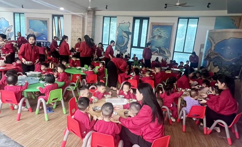 Trường mầm non học ph&iacute; đắt đỏ l&ecirc;n tiếng khi bị kiểm tra, phụ huynh tố bớt x&eacute;t khẩu phần ăn - Ảnh 6.