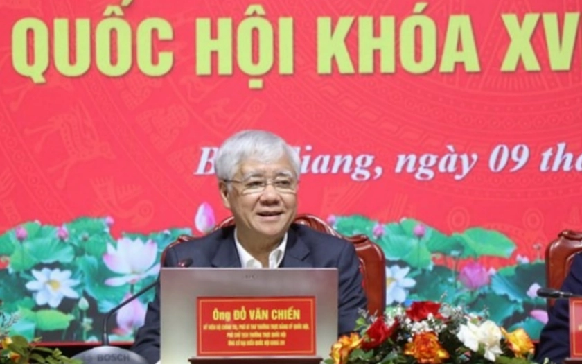 Ph&oacute; Chủ tịch Thường trực Quốc hội Đỗ Văn Chiến tiếp x&uacute;c cử tri Bắc Ninh - Ảnh 1.