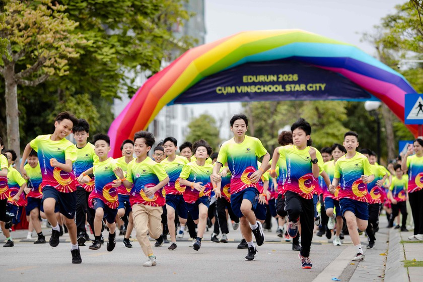 10 mùa giải chạy Vinschool: Mỗi bước chạy là một bài học- Ảnh 1. 10 mùa giải chạy Vinschool: Mỗi bước chạy là một bài học- Ảnh 1.