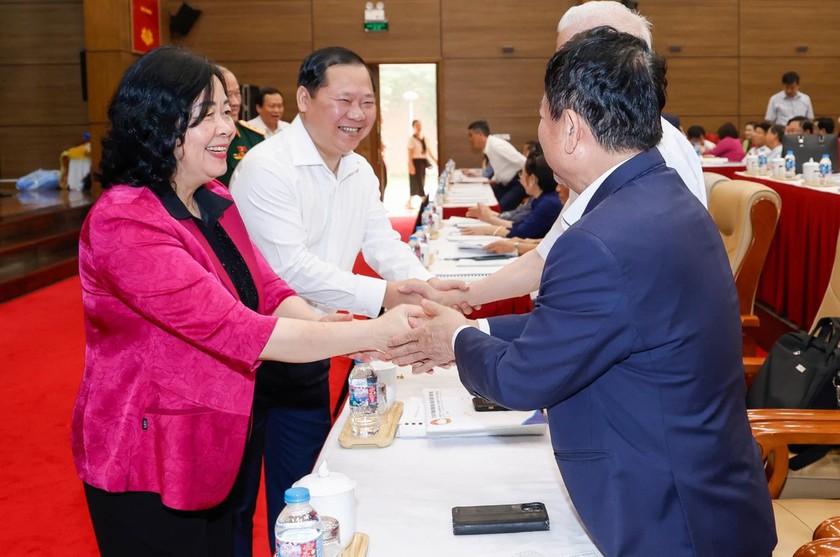 Đoàn Chủ tịch Ủy ban Trung ương Mặt trận Tổ quốc Việt Nam thảo luận nhiều vấn đề then chốt - Ảnh 2.