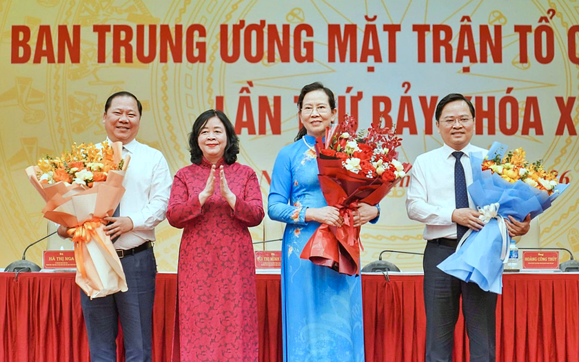 Hiệp thương bầu 3 Ph&oacute; Chủ tịch Ủy ban Trung ương Mặt trận Tổ quốc Việt Nam - Ảnh 1.