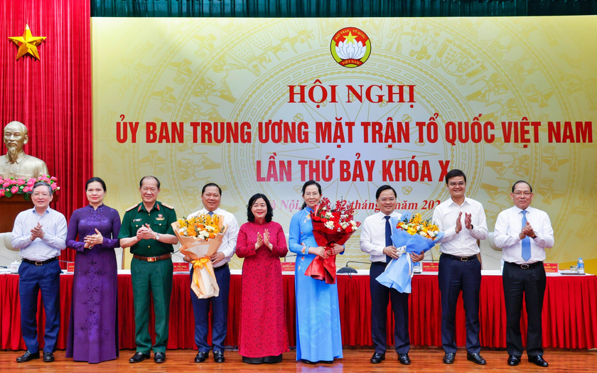 Hiệp thương bầu 3 Ph&oacute; Chủ tịch Ủy ban Trung ương Mặt trận Tổ quốc Việt Nam - Ảnh 6.