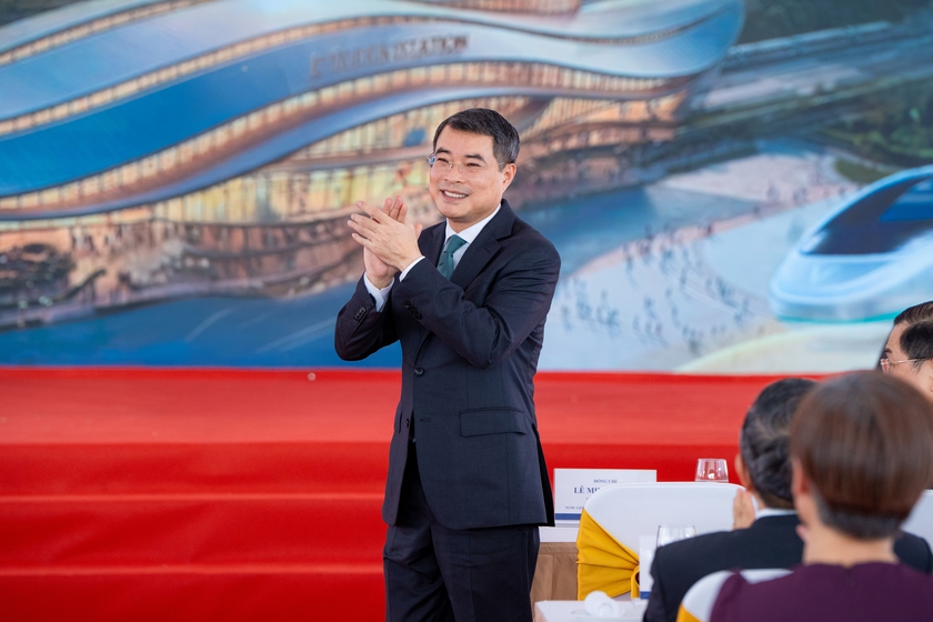 Thủ tướng Ch&iacute;nh phủ dự Lễ khởi c&ocirc;ng Dự &aacute;n tuyến đường sắt tốc độ cao H&agrave; Nội &ndash; Quảng Ninh - Ảnh 2.