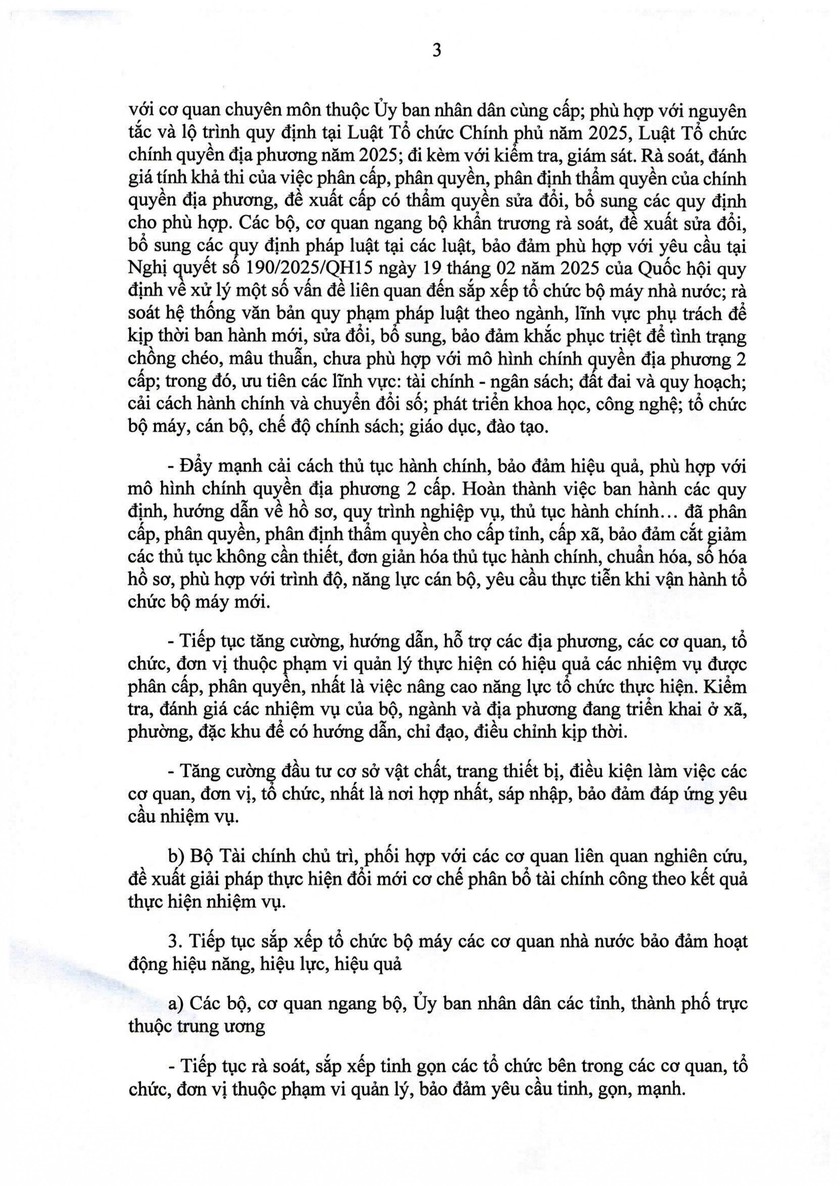 Nghị quyết 105/NQ-CP của Ch&iacute;nh phủ về tiếp tục x&acirc;y dựng, ho&agrave;n thiện tổ chức bộ m&aacute;y - Ảnh 4.