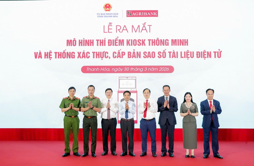 Agribank lan tỏa gi&aacute; trị số từ m&ocirc; h&igrave;nh Kiosk th&ocirc;ng minh phục vụ h&agrave;nh ch&iacute;nh c&ocirc;ng- Ảnh 1.