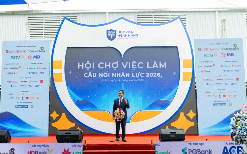 Agribank đồng h&agrave;nh c&ugrave;ng chương tr&igrave;nh &ldquo;Hội chợ việc l&agrave;m - Cầu nối nh&acirc;n lực 2026&rdquo;- Ảnh 1.
