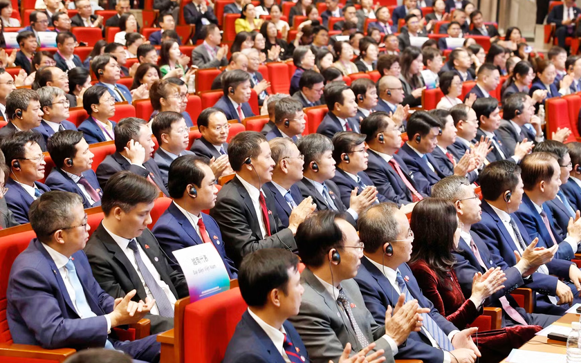 Tổng B&iacute; thư, Chủ tịch nước T&ocirc; L&acirc;m ph&aacute;t biểu ch&iacute;nh s&aacute;ch tại Đại học Thanh Hoa (Trung Quốc) - Ảnh 2.