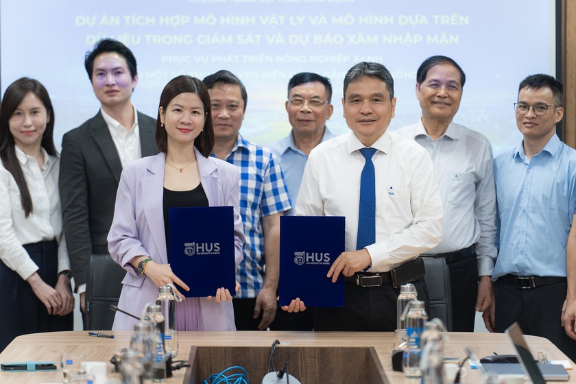 VinFuture k&iacute;ch hoạt &ldquo;l&aacute; chắn số&rdquo; chống x&acirc;m nhập mặn tại Đồng bằng s&ocirc;ng Hồng- Ảnh 1.