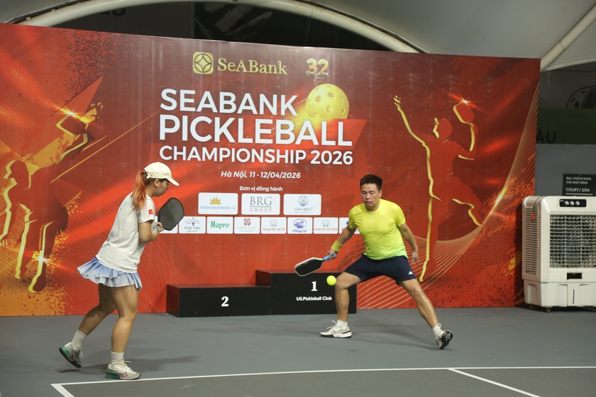 SeABank Pickleball Championship 2026: 416 VĐV tranh tài, gây quỹ từ thiện gần 620 triệu đồng cho giáo dục và môi trường- Ảnh 4. SeABank Pickleball Championship 2026: 416 VĐV tranh tài, gây quỹ từ thiện gần 620 triệu đồng cho giáo dục và môi trường- Ảnh 4.