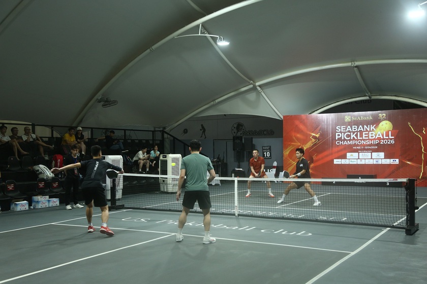 SeABank Pickleball Championship 2026: 416 VĐV tranh tài, gây quỹ từ thiện gần 620 triệu đồng cho giáo dục và môi trường- Ảnh 5. SeABank Pickleball Championship 2026: 416 VĐV tranh tài, gây quỹ từ thiện gần 620 triệu đồng cho giáo dục và môi trường- Ảnh 5.