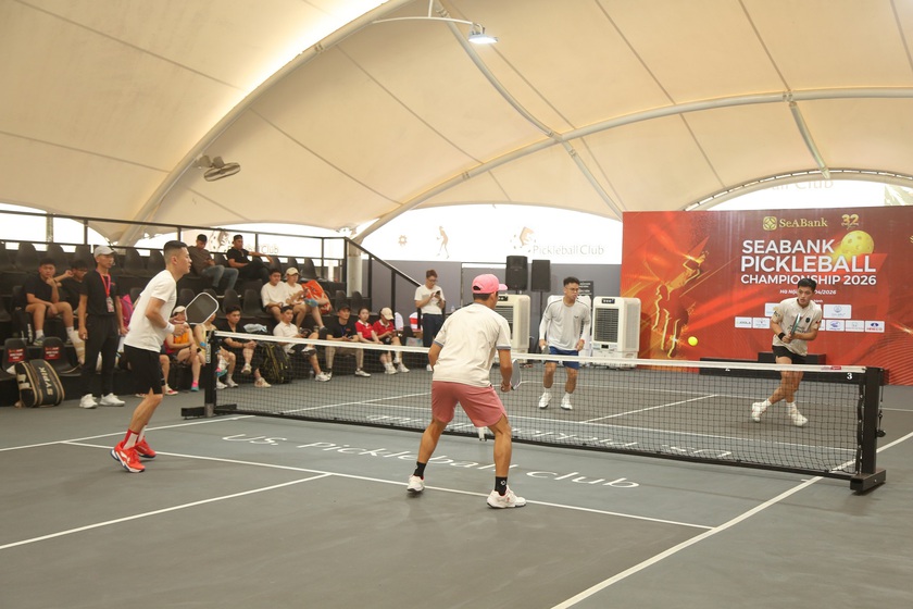 SeABank Pickleball Championship 2026: 416 VĐV tranh tài, gây quỹ từ thiện gần 620 triệu đồng cho giáo dục và môi trường- Ảnh 1. SeABank Pickleball Championship 2026: 416 VĐV tranh tài, gây quỹ từ thiện gần 620 triệu đồng cho giáo dục và môi trường- Ảnh 1.