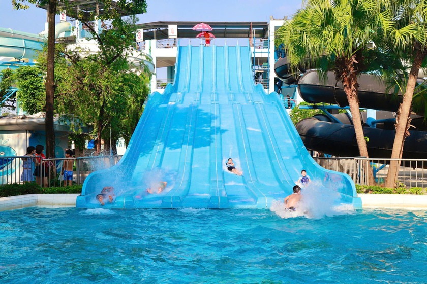 "Hải trình mùa hè" tại công viên nước Hồ Tây - Ảnh 1.