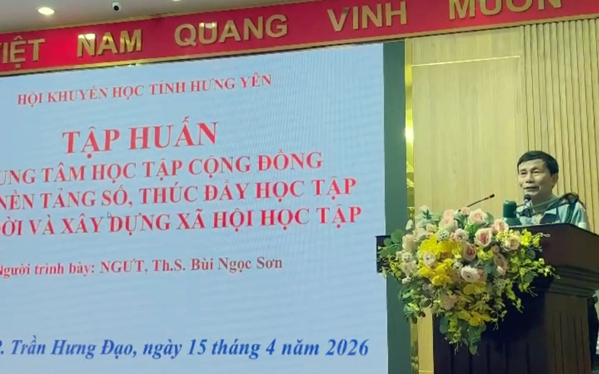 Hưng Y&ecirc;n tập huấn, th&uacute;c đẩy chuyển đổi số trong hoạt động khuyến học - Ảnh 4.