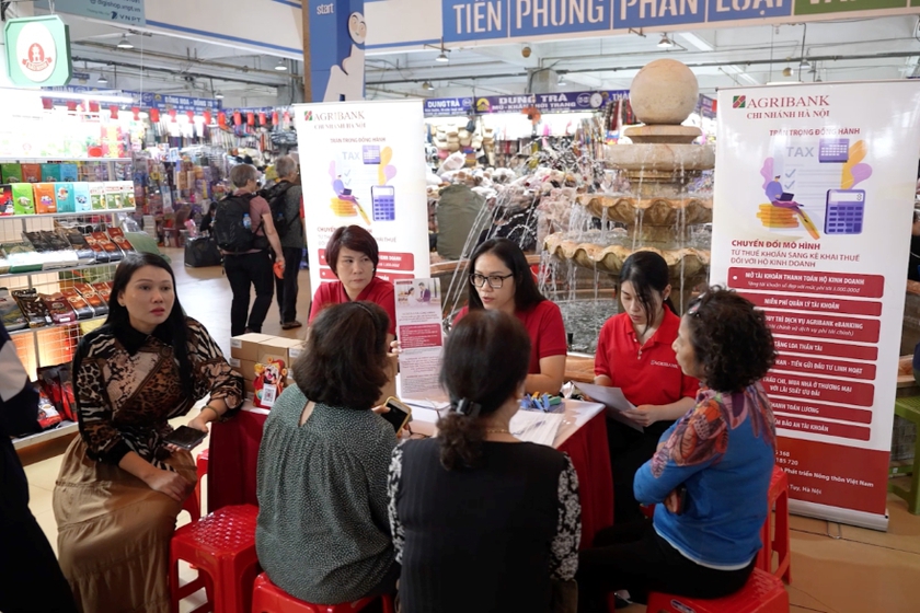 Agribank đồng h&agrave;nh c&ugrave;ng hộ kinh doanh: K&ecirc; khai thuế dễ d&agrave;ng &ndash; Chuyển đổi doanh nghiệp vững v&agrave;ng - Ảnh 4.