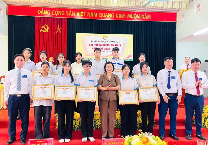 Hội Khuyến học x&atilde; Hồng Sơn (Tuy&ecirc;n Quang) tổ chức Đại hội đại biểu nhiệm kỳ 2026-2031 - Ảnh 2.