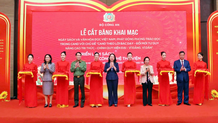 Khai mạc Ng&agrave;y S&aacute;ch v&agrave; Văn h&oacute;a đọc Việt Nam trong C&ocirc;ng an nh&acirc;n d&acirc;n năm 2026 - Ảnh 1.