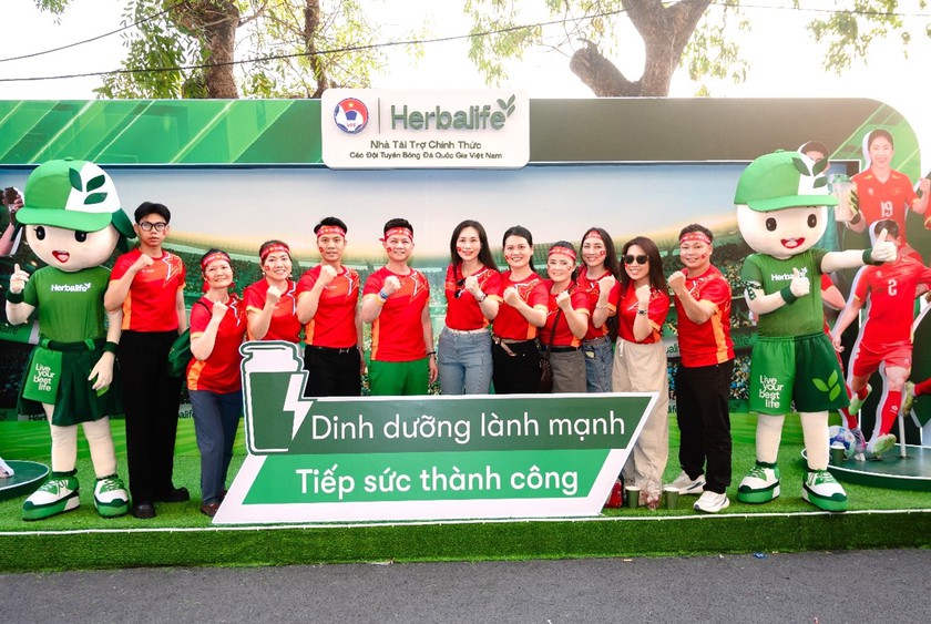 Herbalife Việt Nam tổ chức Fanzone tiếp lửa cho Đội tuyển Quốc gia tại V&ograve;ng loại Asian Cup 2027 - Ảnh 1.