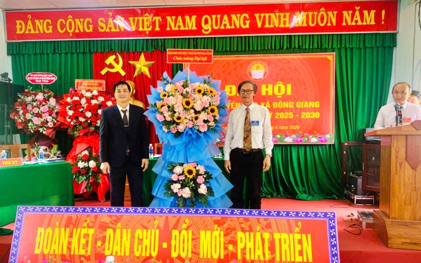 X&atilde; Đ&ocirc;ng Giang (Đ&agrave; Nẵng) tổ chức Đại hội Hội Khuyến học lần thứ I, nhiệm kỳ 2025-2030 - Ảnh 1.
