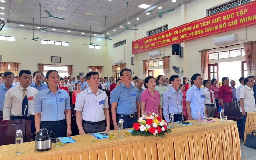 Đại hội Hội Khuyến học x&atilde; Quỳnh An (Hưng Y&ecirc;n) lan tỏa phong tr&agrave;o học tập suốt đời trong giai đoạn mới - Ảnh 2.