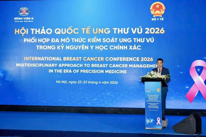 Bệnh viện K hội thảo quốc tế về ung thư v&uacute; - Ảnh 3.