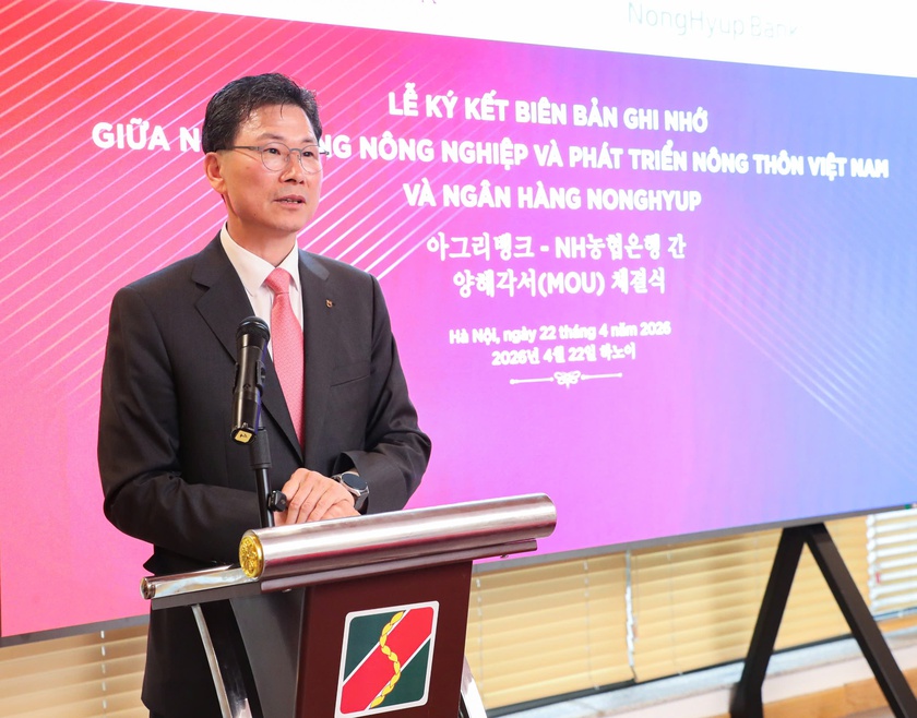 Agribank v&agrave; NongHyup Bank k&yacute; kết Bi&ecirc;n bản ghi nhớ, mở rộng hợp t&aacute;c t&agrave;i ch&iacute;nh n&ocirc;ng nghiệp v&agrave; chuyển đổi số - Ảnh 2.