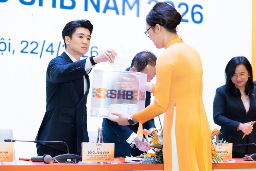 SHB lập kỷ lục gần 3.000 cổ đ&ocirc;ng dự ĐHĐCĐ 2026 - Ảnh 1.
