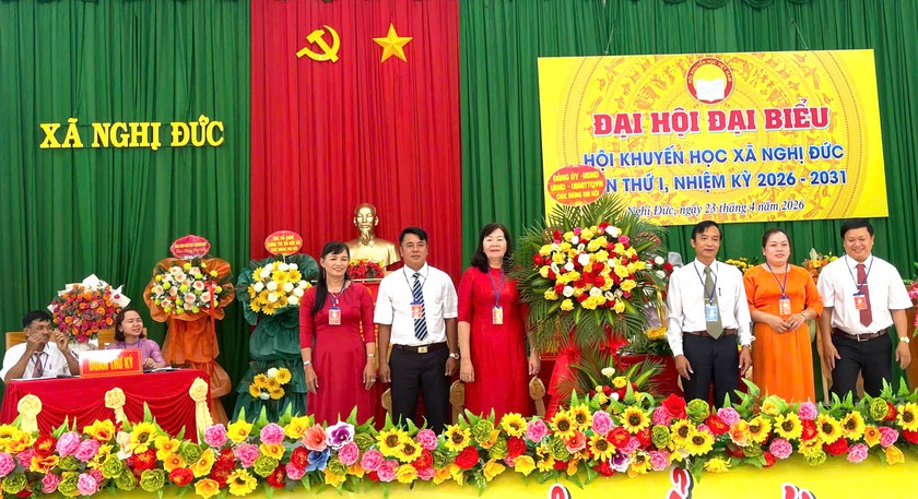 X&atilde; Nghị Đức (L&acirc;m Đồng) tổ chức Đại hội đại biểu Hội Khuyến học th&uacute;c đẩy chuyển đổi số v&agrave; "Khuyến học xanh" - Ảnh 2.