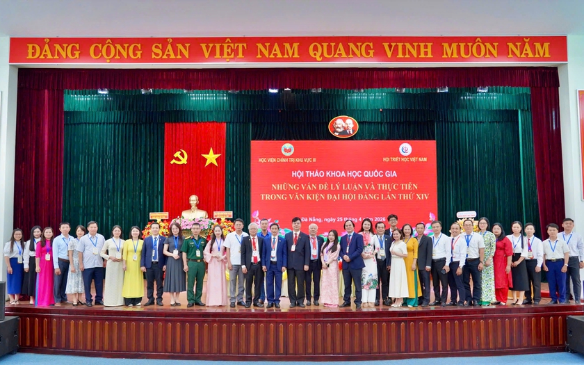 G&oacute;p phần ho&agrave;n thiện đường lối ph&aacute;t triển đất nước qua Hội thảo khoa học quốc gia về Văn kiện Đại hội XIV - Ảnh 7.