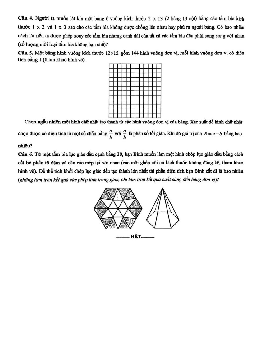 Đề thi thử tốt nghiệp trung học phổ th&ocirc;ng đợt 2 năm 2026 m&ocirc;n To&aacute;n của Sơn La  - Ảnh 4.
