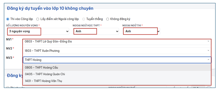 H&agrave; Nội hướng dẫn c&aacute;ch đăng k&yacute; trực tuyến dự thi lớp 10 năm 2026 - Ảnh 4.