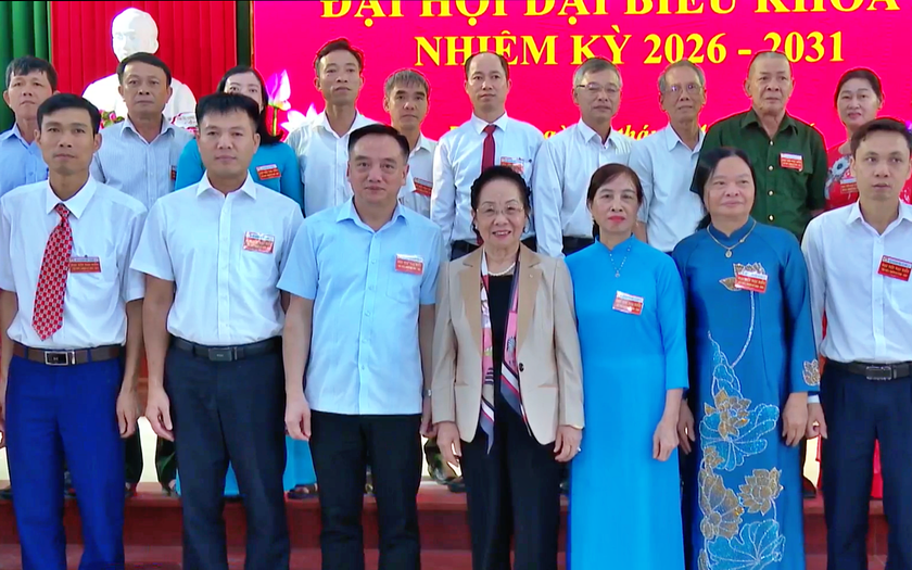 Chủ tịch Hội Khuyến học Việt Nam Nguyễn Thị Doan dự Đại hội Hội Khuyến học x&atilde; Bắc L&yacute; (Ninh B&igrave;nh) - Ảnh 1.