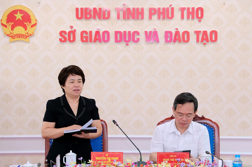Hội Khuyến học tỉnh Ph&uacute; Thọ phối hợp Sở Gi&aacute;o dục v&agrave; Đ&agrave;o tạo tỉnh đẩy mạnh x&acirc;y dựng x&atilde; hội học tập số - Ảnh 3.