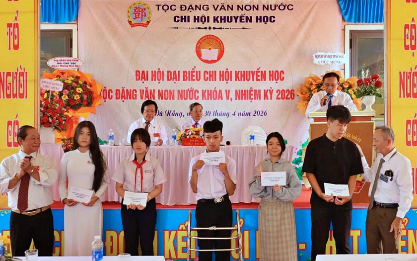 Đại hội Chi hội Hội Khuyến học d&ograve;ng họ Đặng Non Nước, nhiệm kỳ 2026-2031 - Ảnh 3.