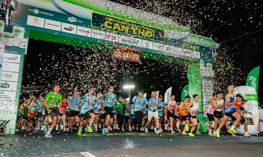 Herbalife Việt Nam tiếp tục đồng h&agrave;nh c&ugrave;ng Giải chạy VnExpress Marathon tại th&agrave;nh phố Cần Thơ - Ảnh 1.