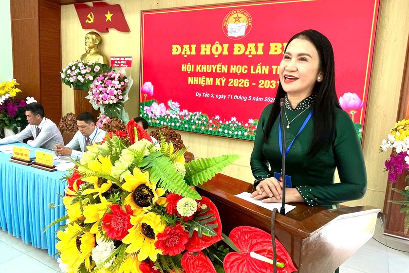 Hội Khuyến học x&atilde; Đạ Tẻh (L&acirc;m Đồng) tổ chức Đại hội đại biểu lần thứ I, nhiệm kỳ 2026-2031 - Ảnh 2.