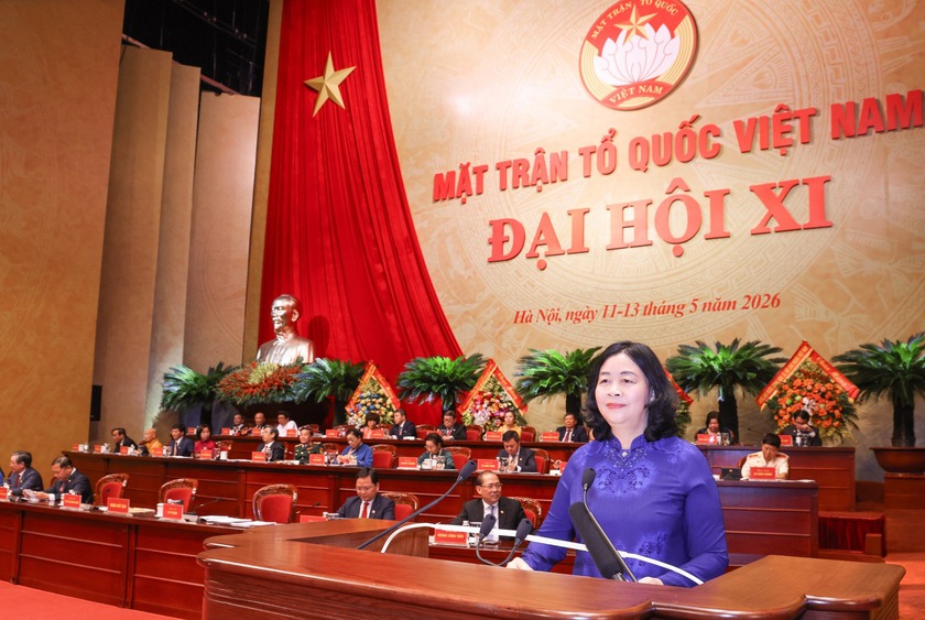Bế mạc Đại hội đại biểu to&agrave;n quốc Mặt trận Tổ quốc Việt Nam lần thứ XI, nhiệm kỳ 2026-2031 - Ảnh 4.