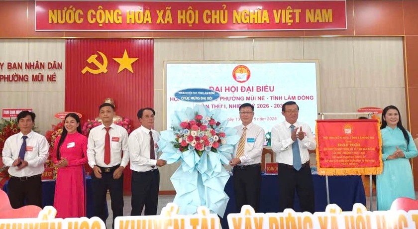 Hội Khuyến học phường Mũi N&eacute; (L&acirc;m Đồng) tổ chức Đại hội đại biểu lần thứ I, nhiệm kỳ 2026-2031 - Ảnh 1.