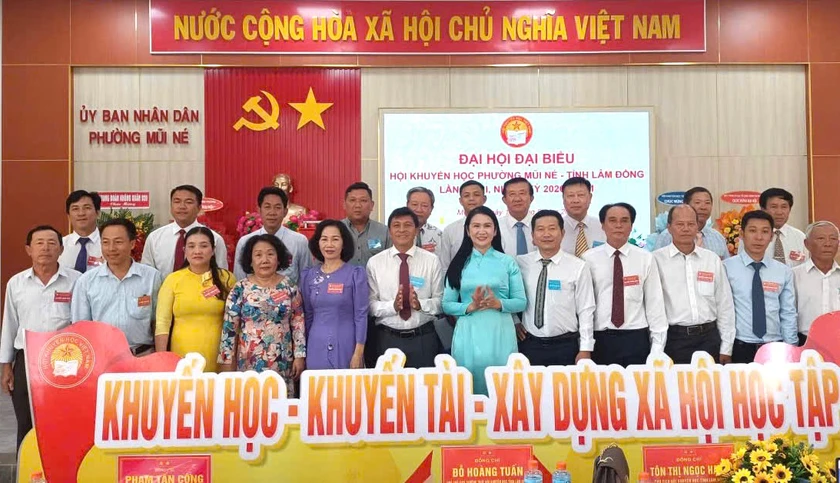 Hội Khuyến học phường Mũi N&eacute; (L&acirc;m Đồng) tổ chức Đại hội đại biểu lần thứ I, nhiệm kỳ 2026-2031 - Ảnh 5.