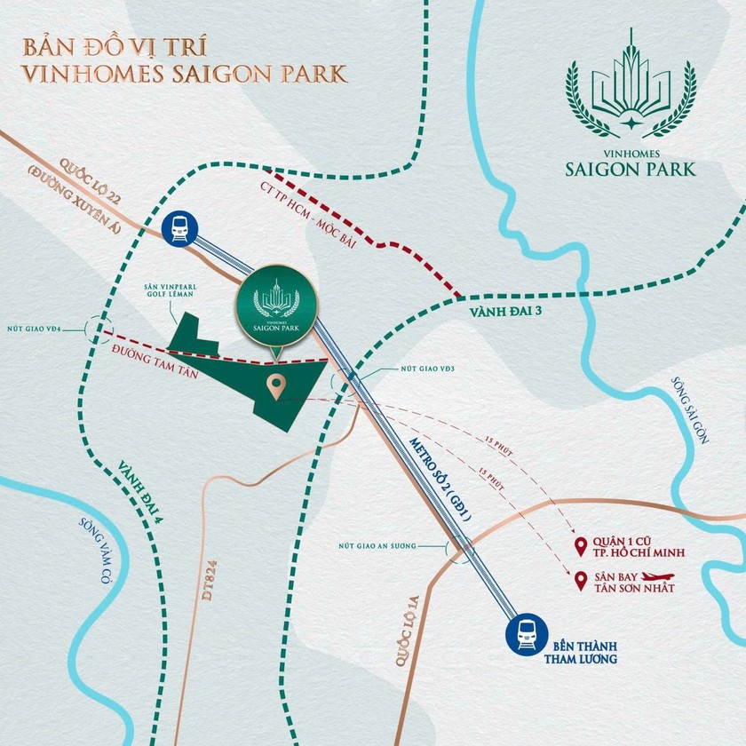 Th&agrave;nh phố Hồ Ch&iacute; Minh: 2 tuyến metro mở trục thịnh vượng, 2 si&ecirc;u đ&ocirc; thị Vinhomes tạo cực tăng trưởng mới - Ảnh 2.