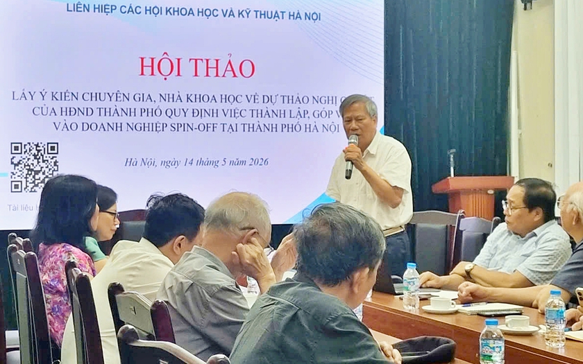 H&agrave; Nội lấy &yacute; kiến c&aacute;c nh&agrave; khoa khọc về quy định việc th&agrave;nh lập, tham gia, g&oacute;p vốn v&agrave;o doanh nghiệp Spin-off - Ảnh 2.