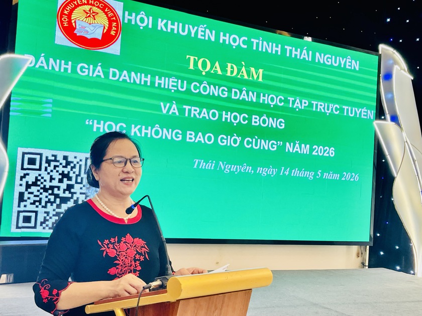 Th&aacute;i Nguy&ecirc;n đẩy mạnh x&acirc;y dựng x&atilde; hội học tập từ m&ocirc; h&igrave;nh &ldquo;C&ocirc;ng d&acirc;n học tập&rdquo; - Ảnh 2.