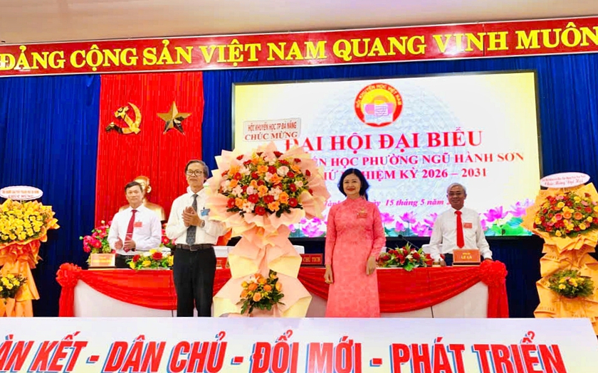 Hội Khuyến học phường Ngũ H&agrave;nh Sơn, Đ&agrave; Nẵng tổ chức Đại hội đại biểu lần thứ I, nhiệm kỳ 2026-2031 - Ảnh 1.