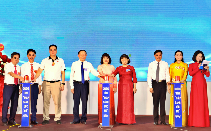 X&atilde; Gia Lộc, Hải Ph&ograve;ng ra mắt Quỹ Thắp s&aacute;ng ước lan th&uacute;c đẩy khuyến học, khuyến t&agrave;i - Ảnh 1.