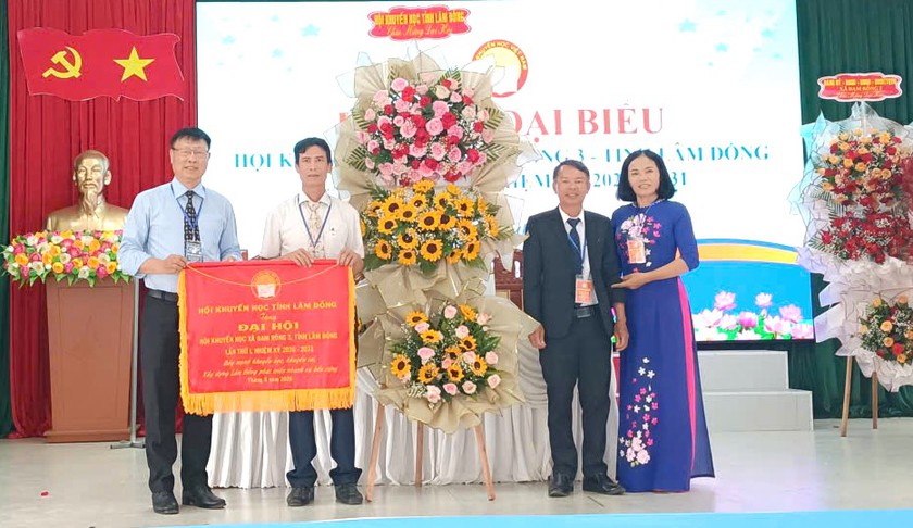 Hội Khuyến học x&atilde; Đam R&ocirc;ng 3 (L&acirc;m Đồng) tổ chức Đại hội đại biểu lần thứ I - Ảnh 1.