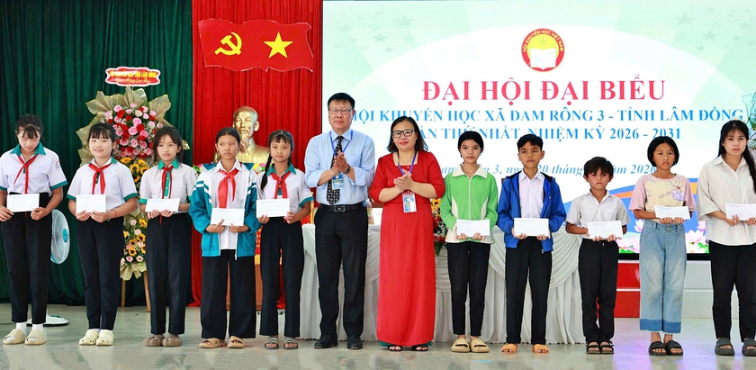 Hội Khuyến học x&atilde; Đam R&ocirc;ng 3 (L&acirc;m Đồng) tổ chức Đại hội đại biểu lần thứ I - Ảnh 3.