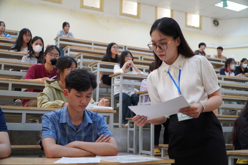 Hướng dẫn ghi v&agrave; t&ocirc; phiếu trả lời trắc nghiệm kỳ thi đ&aacute;nh gi&aacute; năng lực SPT 2026 Trường Đại học Sư phạm H&agrave; Nội - Ảnh 1.