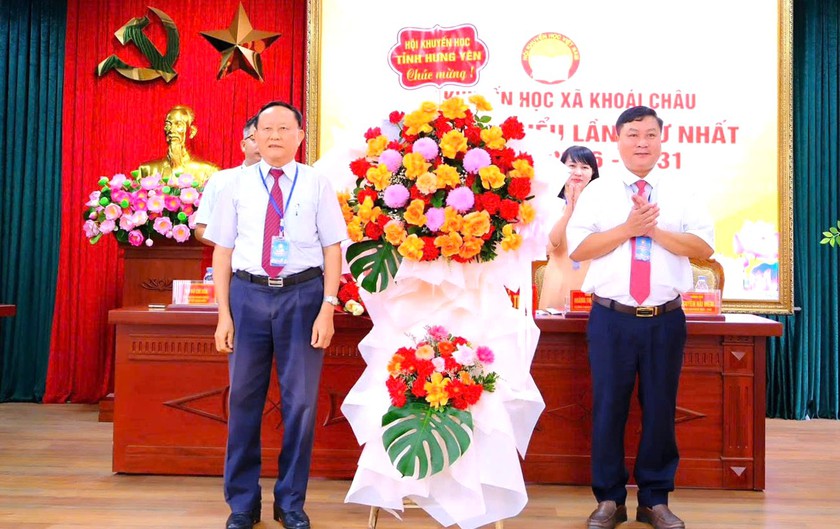 Đại hội đại biểu Hội Khuyến học x&atilde; Kho&aacute;i Ch&acirc;u lần thứ I, nhiệm kỳ 2026-2031 - Ảnh 1.