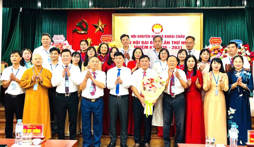 Đại hội đại biểu Hội Khuyến học x&atilde; Kho&aacute;i Ch&acirc;u lần thứ I, nhiệm kỳ 2026-2031 - Ảnh 3.