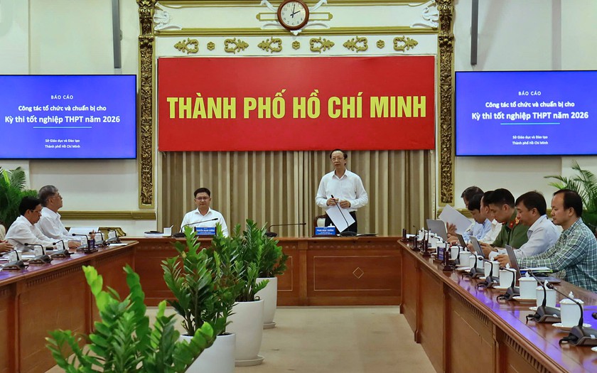 Th&agrave;nh phố Hồ Ch&iacute; Minh ho&agrave;n tất chuẩn bị kỳ thi tốt nghiệp Trung học phổ th&ocirc;ng 2026 - Ảnh 1.